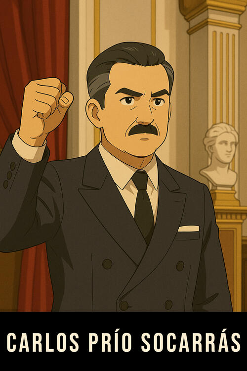 Carlos Prío Socarrás – Cuba’s last elected president, depicted as embattled but sympathetic. His fall and exile provide the backdrop for Batista’s rise and the collapse of constitutional democracy.